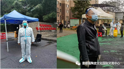 试验区国际交流中心党员干部参与志愿服务助力抗疫